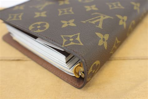 louis vuitton monogram desk agenda|louis vuitton agenda planner.